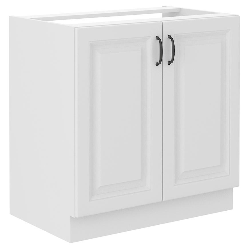 Kuchyňská skříňka STILO bílá mat/bílá 80zl 2f bb Baumax