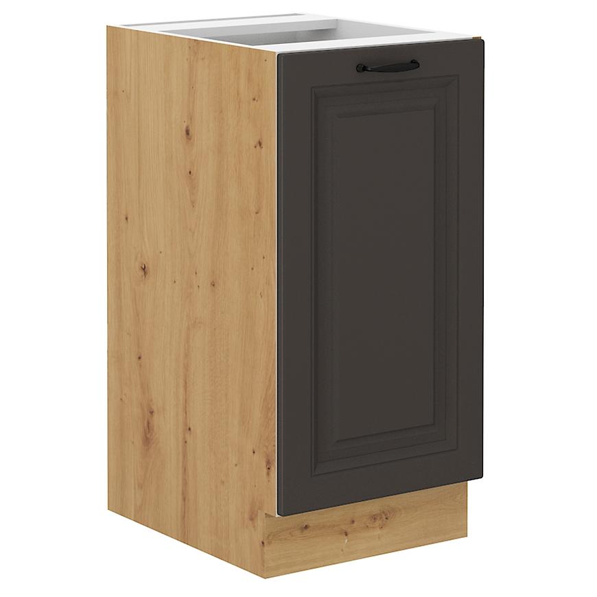 Kuchyňská skříňka STILO grafit mat/artisan 40d 1f bb Baumax