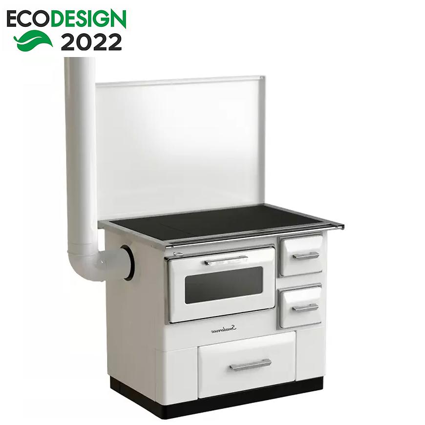 Kuchyňský sporák na tuhá paliva Luna 7 KW levé provedení