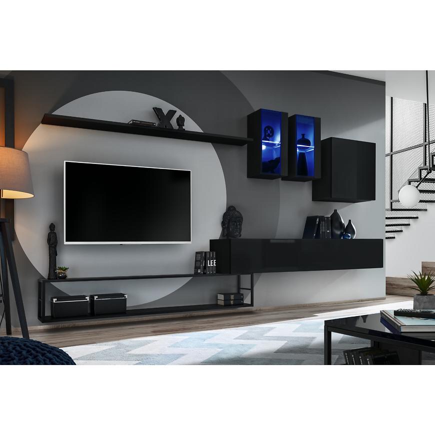 Obývaci Stena SWITCH met I černá zz swm 1 Baumax