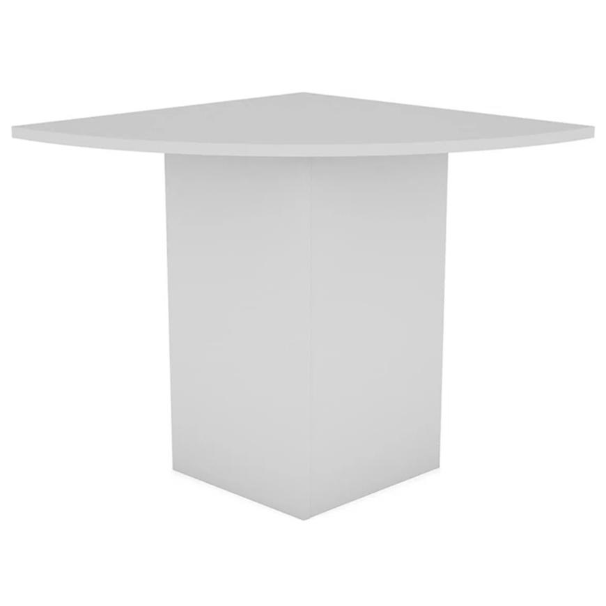 Rohový díl psacího stoluTorino 80x80x75 bílá 642666 Baumax