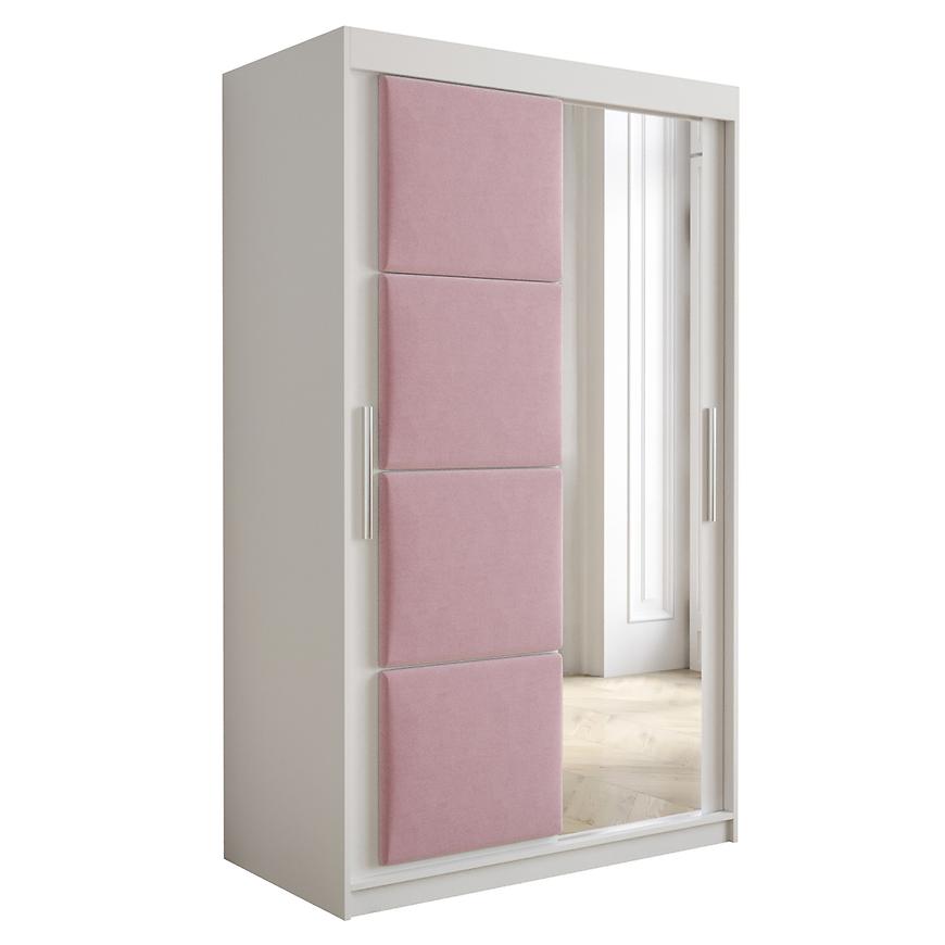 Skříň Tapi 120 Bílý/Růžový Baumax