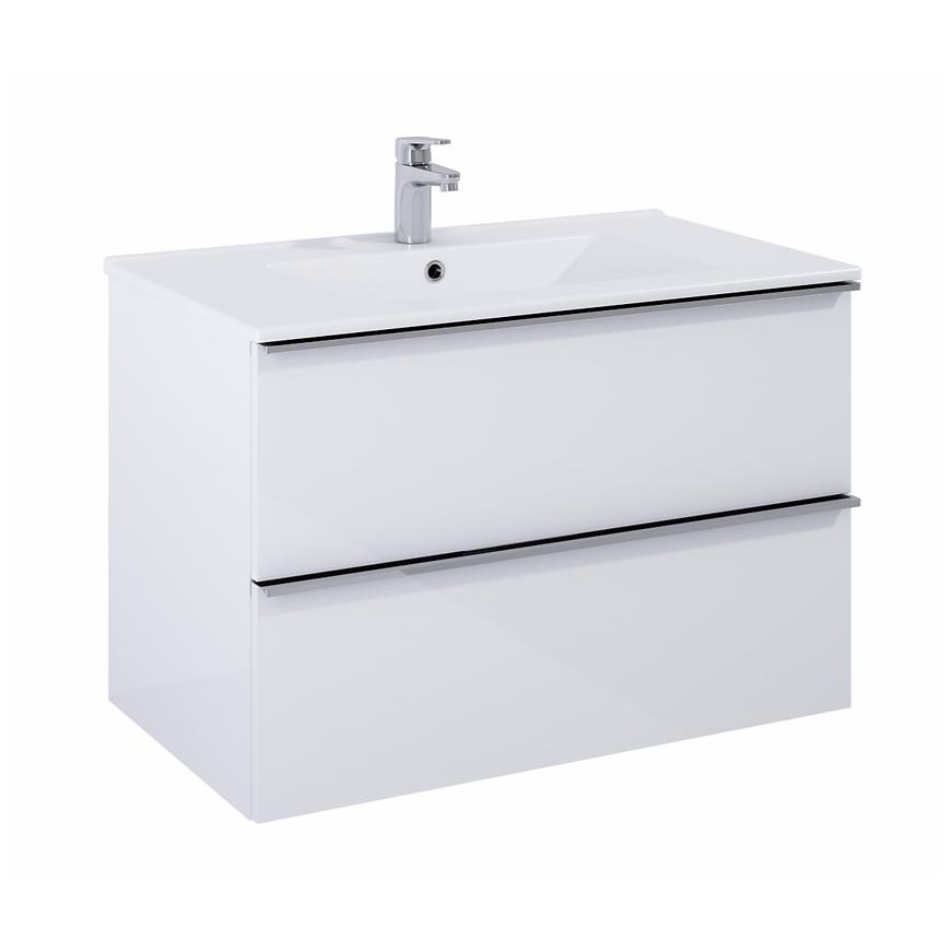 Skrinka s umyvadlem Merkado 80 2S bila