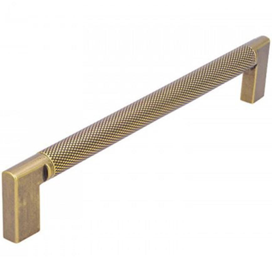 Úchytka Stará Kartáčovaná Mosaz 2457-Zn79 R160 Baumax