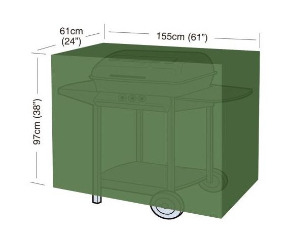 Plachta krycí na zahradní nábytek - gril Classic L