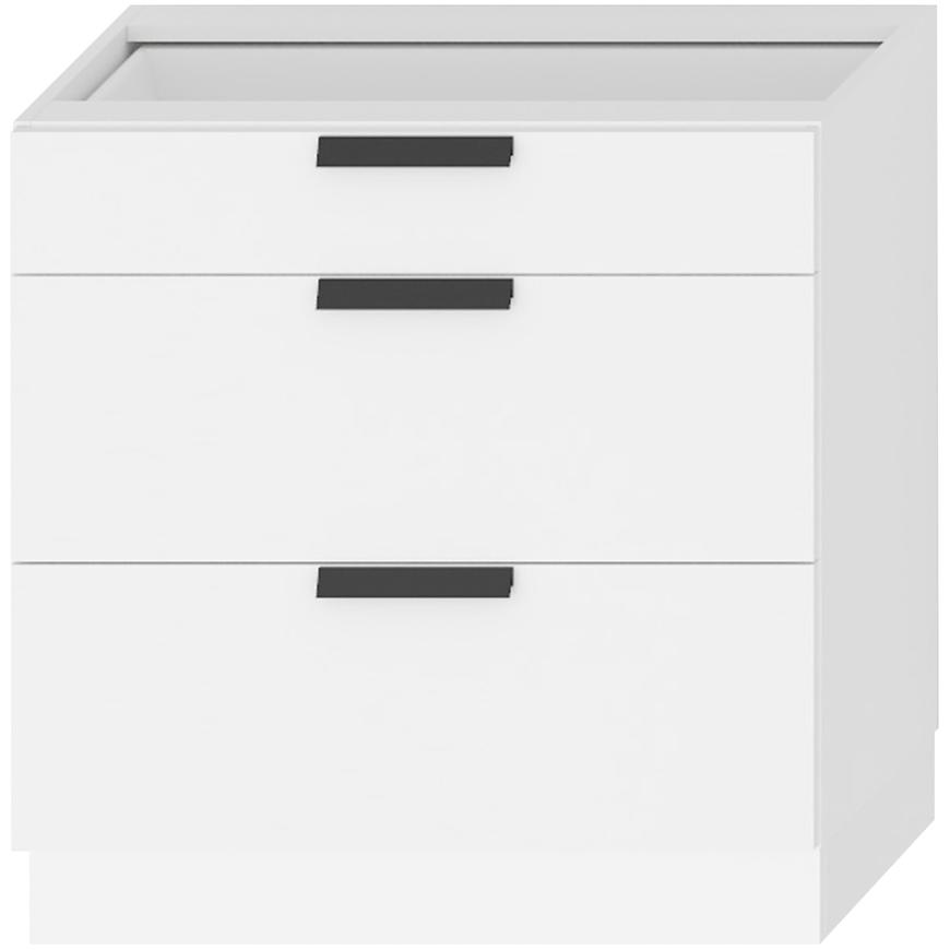 Kuchyňská Skříňka Denis D80s/3 bílý puntík Baumax