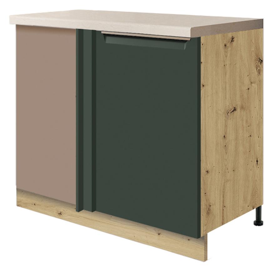 Kuchyňská Skříňka Glamour 25d P Green Koš Baumax