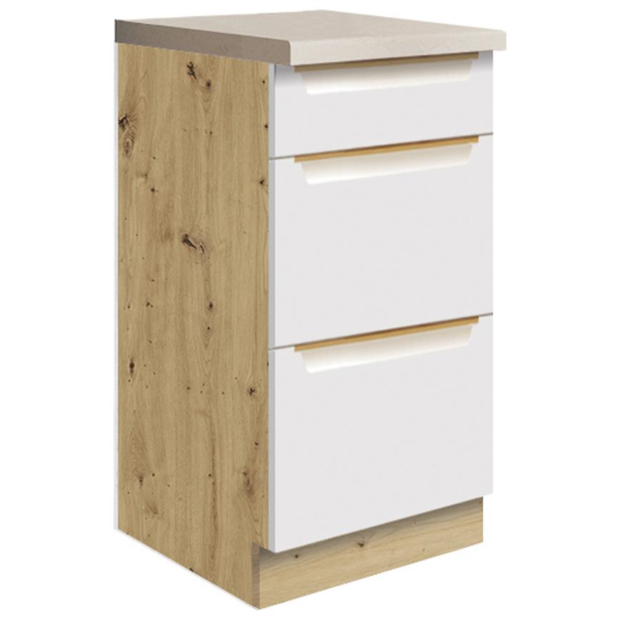 Kuchyňská Skříňka Glamour 8d White Baumax