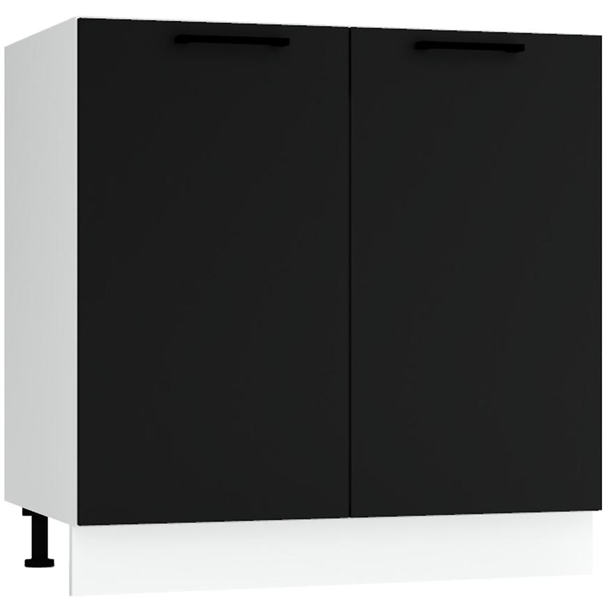 Kuchyňská Skříňka Max D80 Černá Baumax