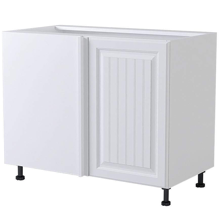 Kuchyňská Spodní Rohová Skříňka Inter Bílý Mat Dn-100l Baumax