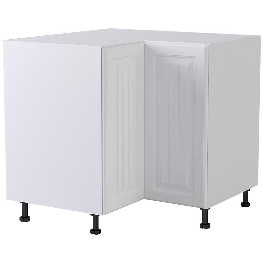 Kuchyňská Spodní Rohová Skříňka Inter Bílý Mat Dn-90/90 Baumax