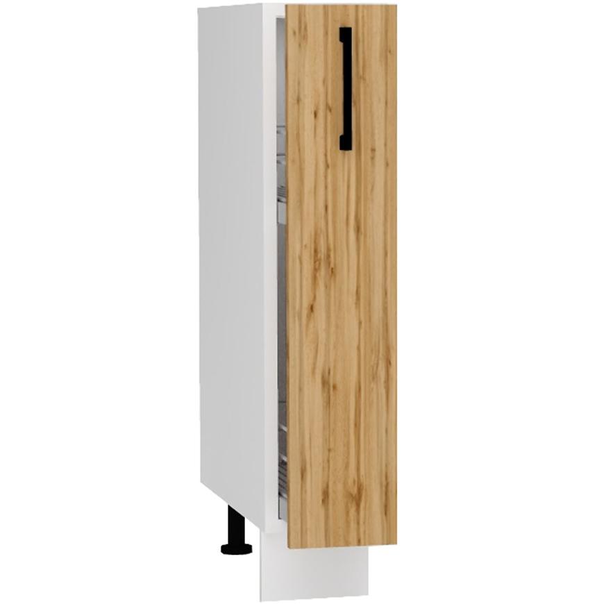 Kuchyňská skříňka Bono D15 Cargo + Košík dub wotan Baumax