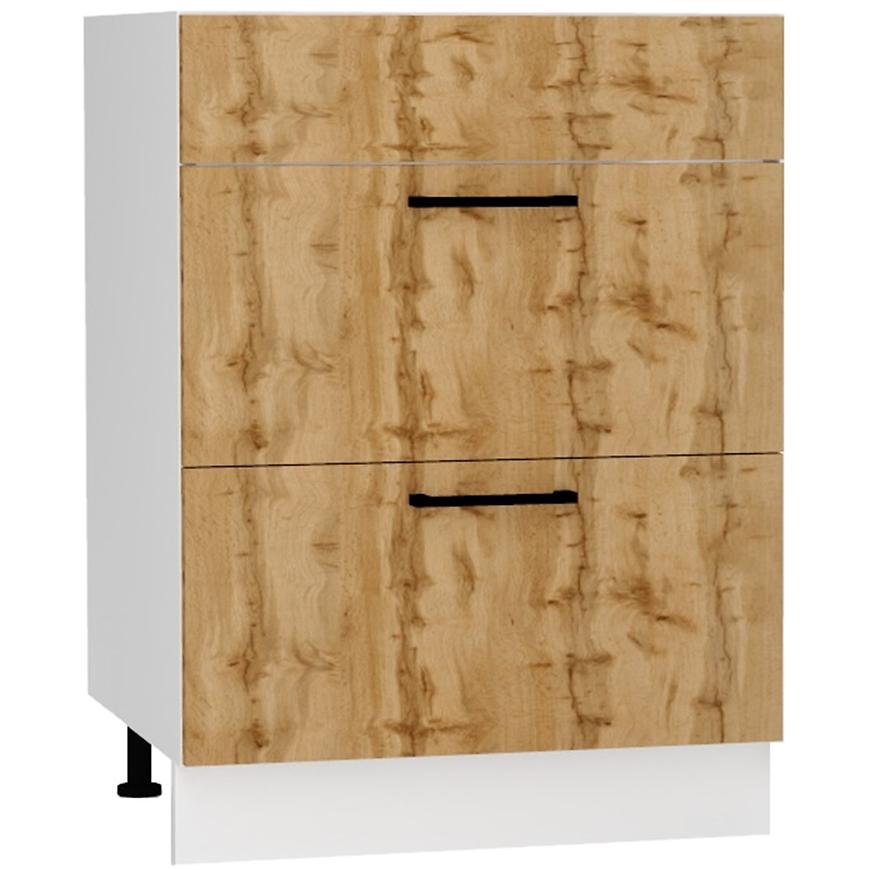 Kuchyňská skříňka Bono D60pc S/2 Zasl dub wotan Baumax