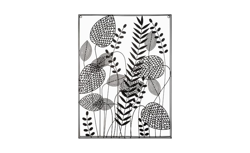 Nástěnná dekorace Listy 61 x 80 cm Baumax