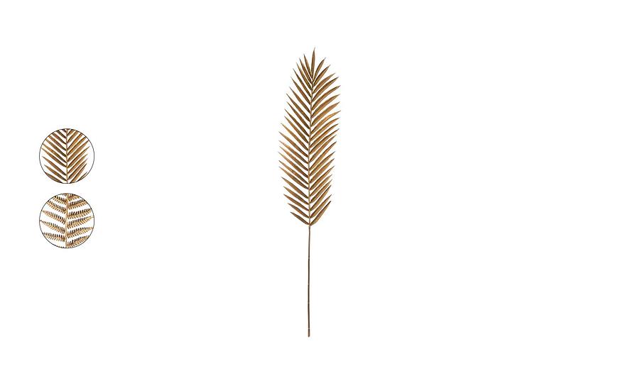 Ozdobná větev Palmový list V95 cm