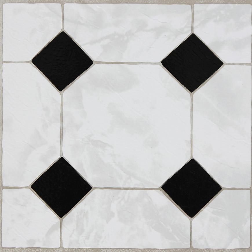 Podlahová dlaždice CLASSIC B&W 2745046 Baumax