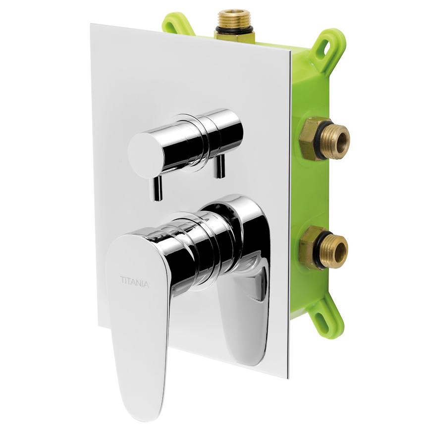 Podomítková baterie s boxem 3 vývody