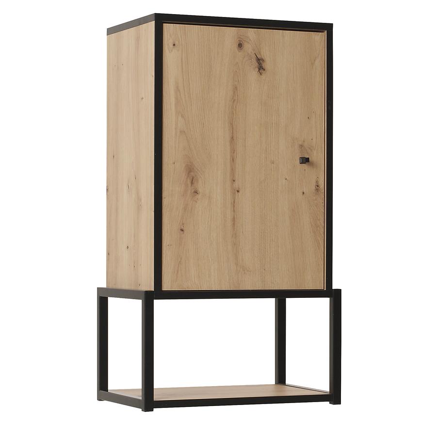 Police Livi 5 Dub Artisan/Černá Baumax