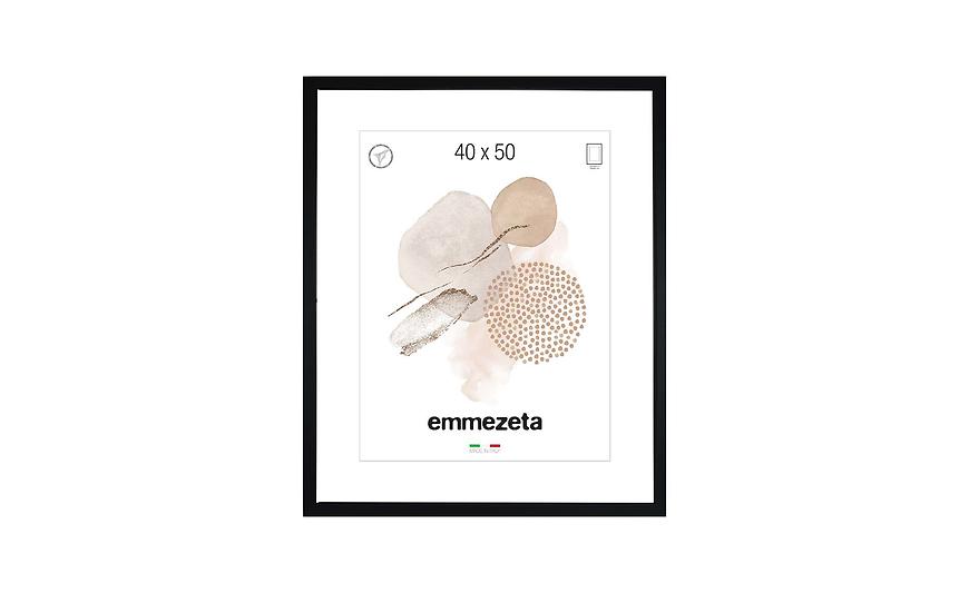 Rám na obraz Vita 2 40x50 cm černý Baumax
