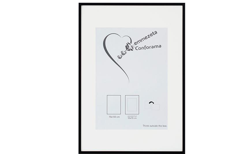 Rám na obraz Vita 2 70x100 cm černý Baumax