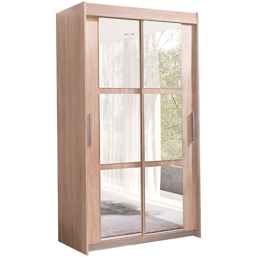 Skříň Karo 100 Sonoma/Zrcadlo Baumax