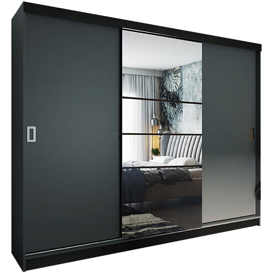 Skříň Retro 200 6l Grafit / Přední Grafit Baumax