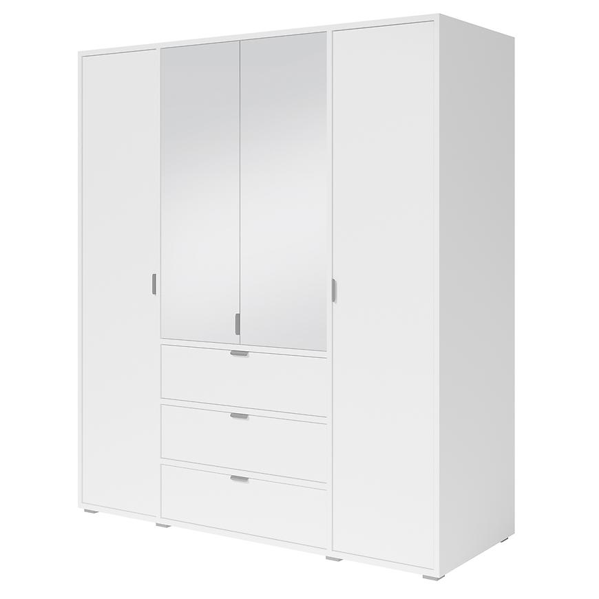 Skříň Verona 1 180 Bílý/Zrcadlo Baumax