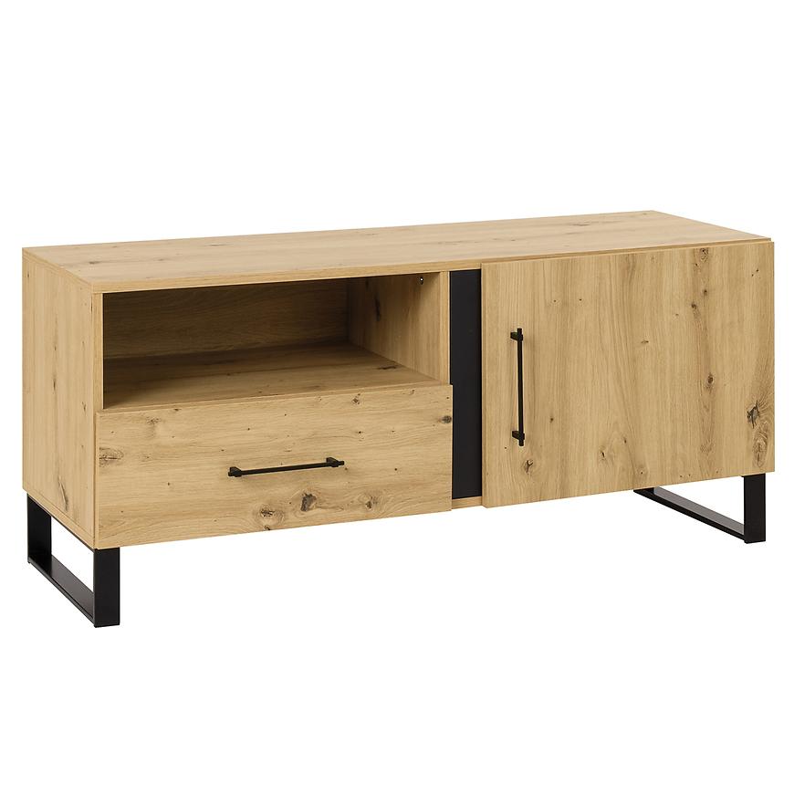 Tv Tisch Francis 7 Dub Artisan/Černá Baumax