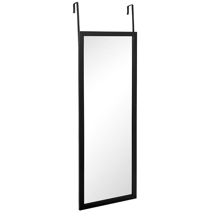 Zrcadlo na dveře černo- bílé V94 cm