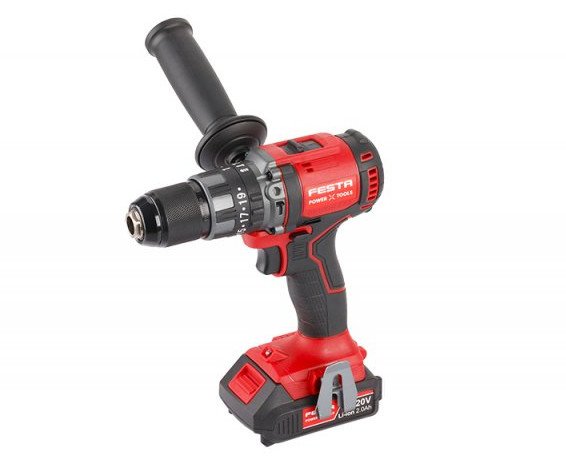 Festa 28000 SHARE20V aku příklepový vrtací šroubovák 2.0+4.0Ah