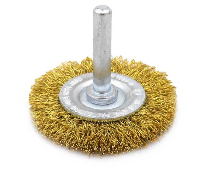 Rotační kartáč okružní vlnitý se stopkou Magg - 50mm