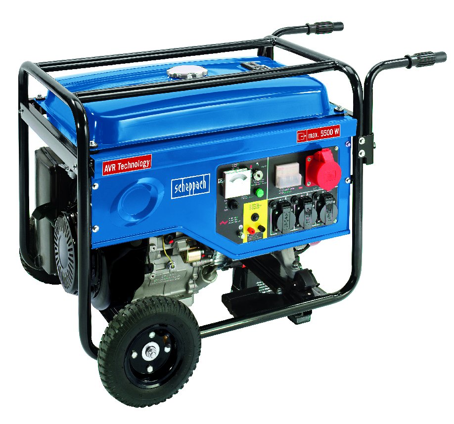 Scheppach SG 7000 elektrocentrála 5