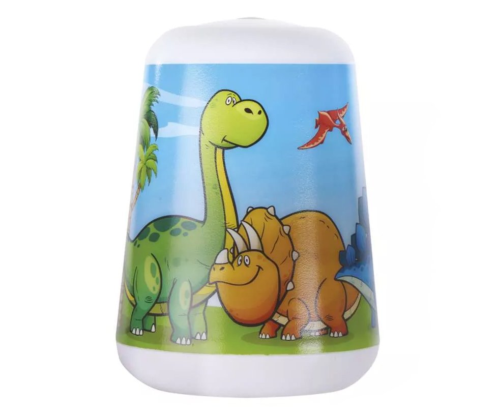 Dětská lampa se svítilnou Dino 3xAAA