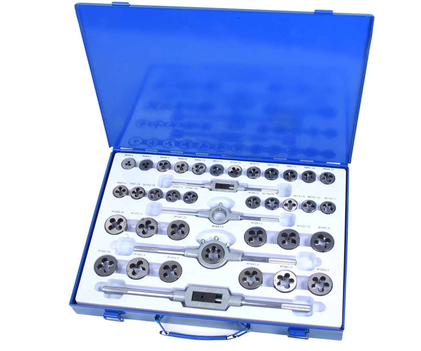 Sada závitníků a oček 110ks M2-M18 AHProfi AH20110