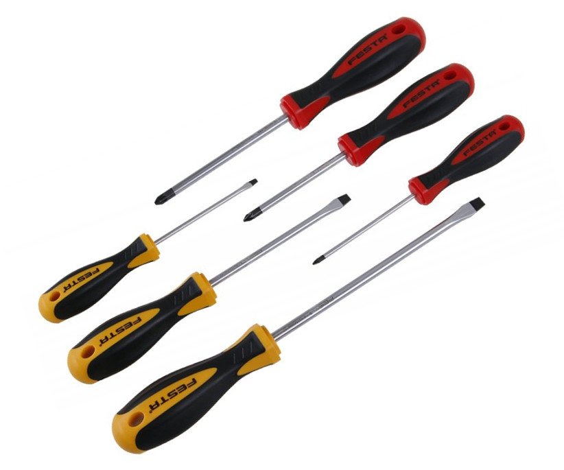 Sada šroubováků 6ks 3x(-)3x(+) Festa 18404