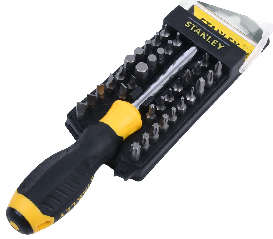 Sada bitů 34ks s rukojetí Stanley STHT0-70885