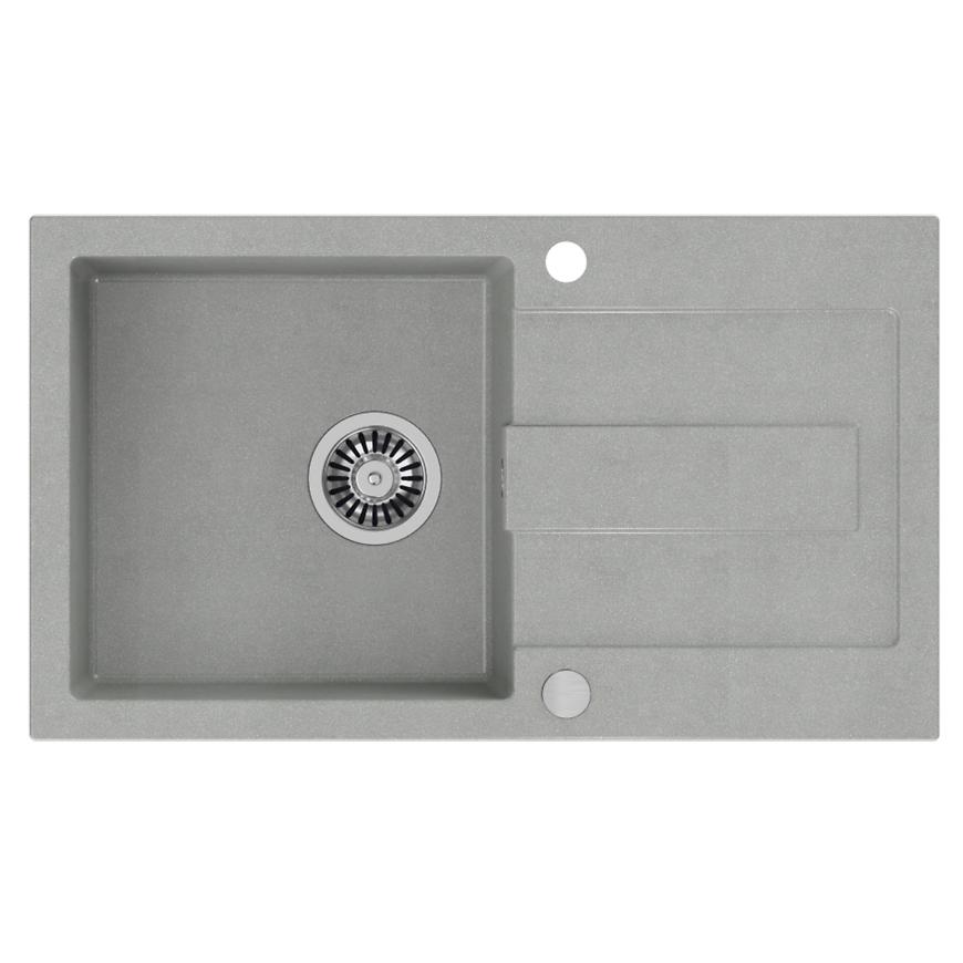 Dřez Chrystian 111 780x450x185 šedý Baumax