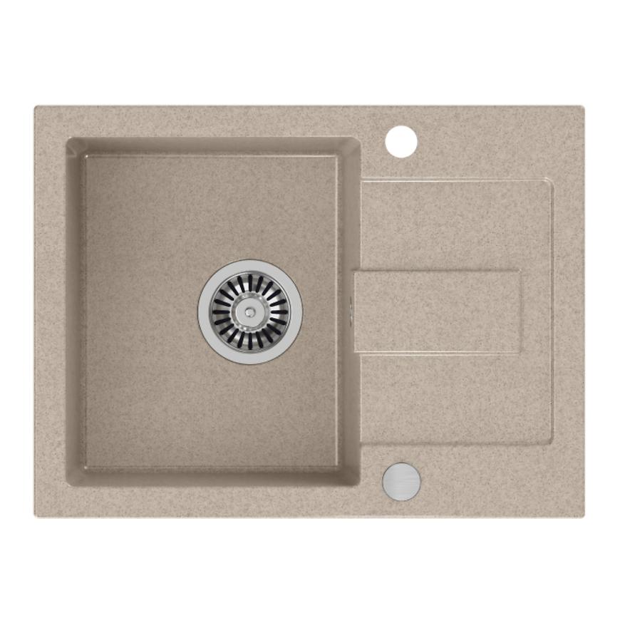 Dřez Chrystian 116 600x450x185 béžový Baumax