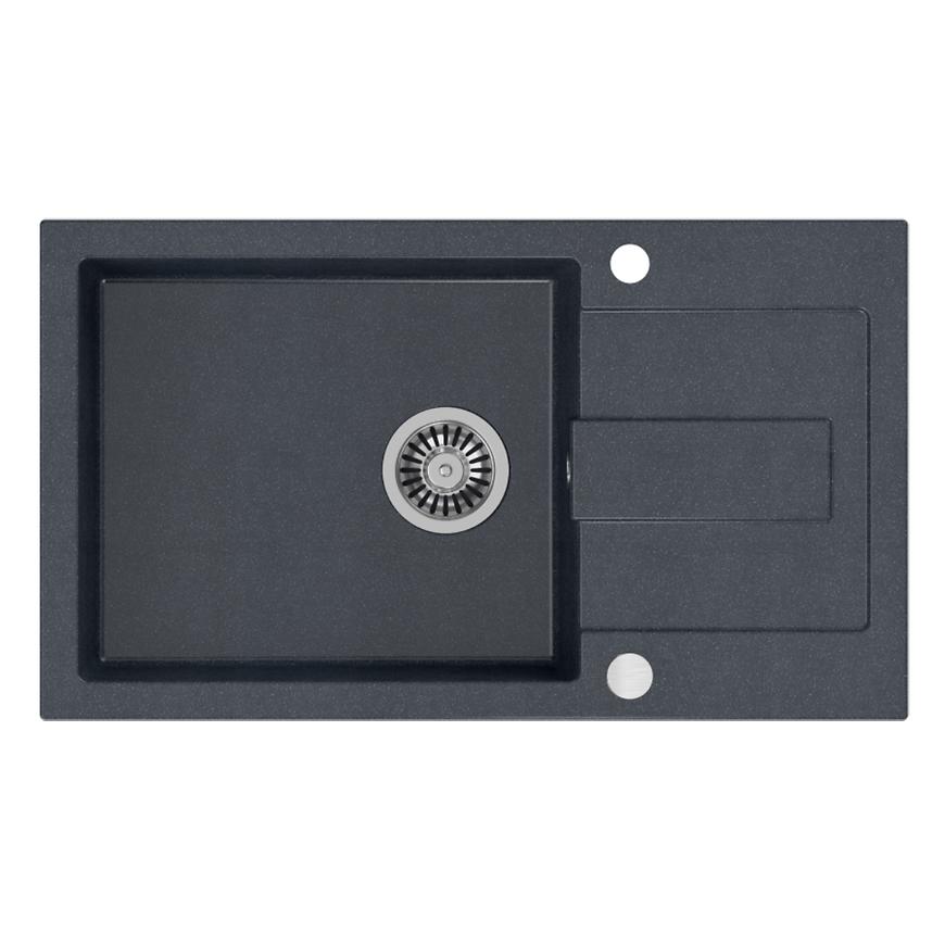 Dřez Chrystian136 780x450x185 černý Baumax