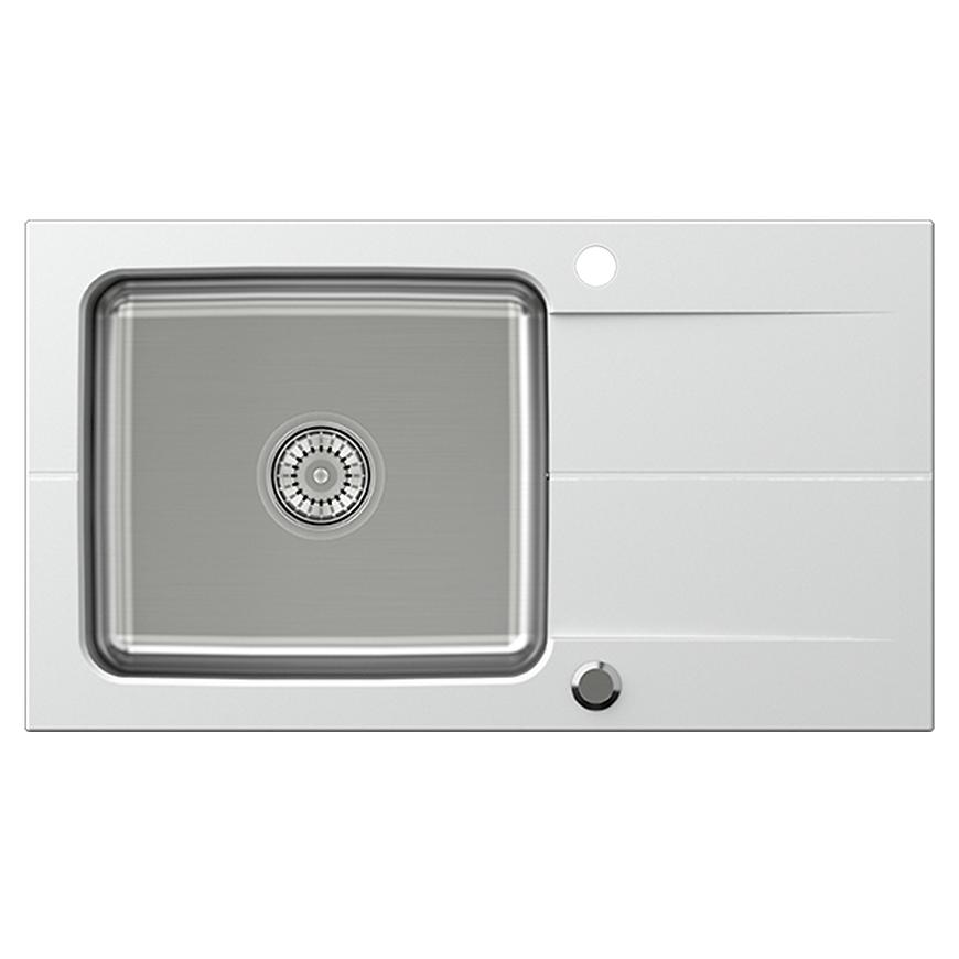 Dřez Edward 111 780x440x190 bílá Baumax