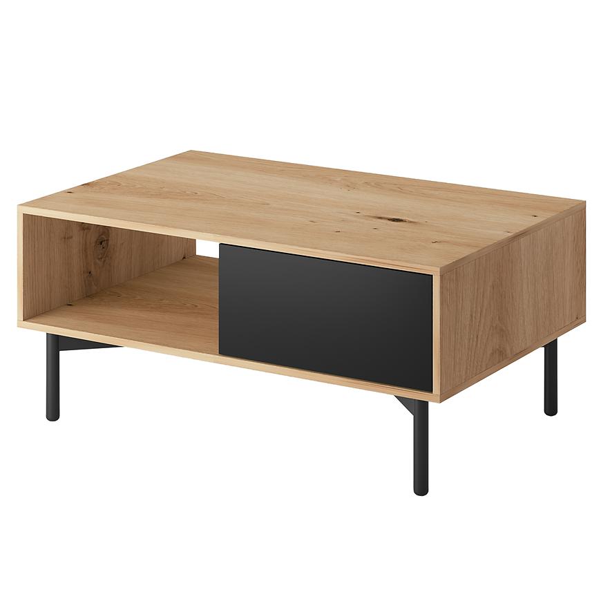 Konferenční Stolek FLOW FL 102 dub artisan/černá perleťová Baumax