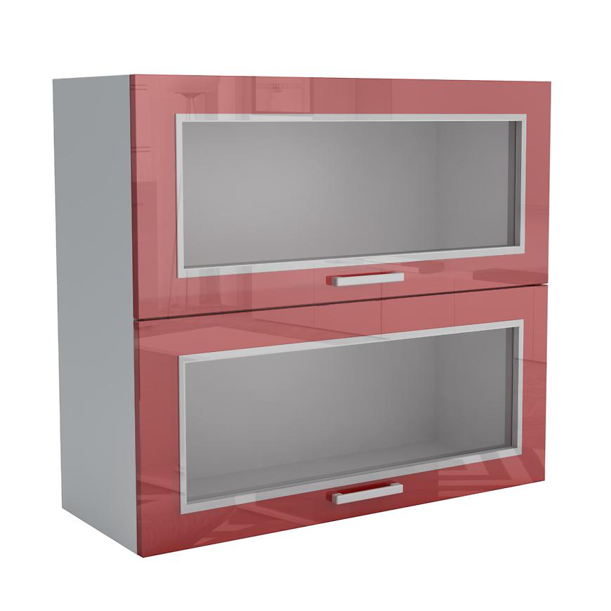 Kuchyňská Skříňka Lucjan 80g 20w lux červená Baumax