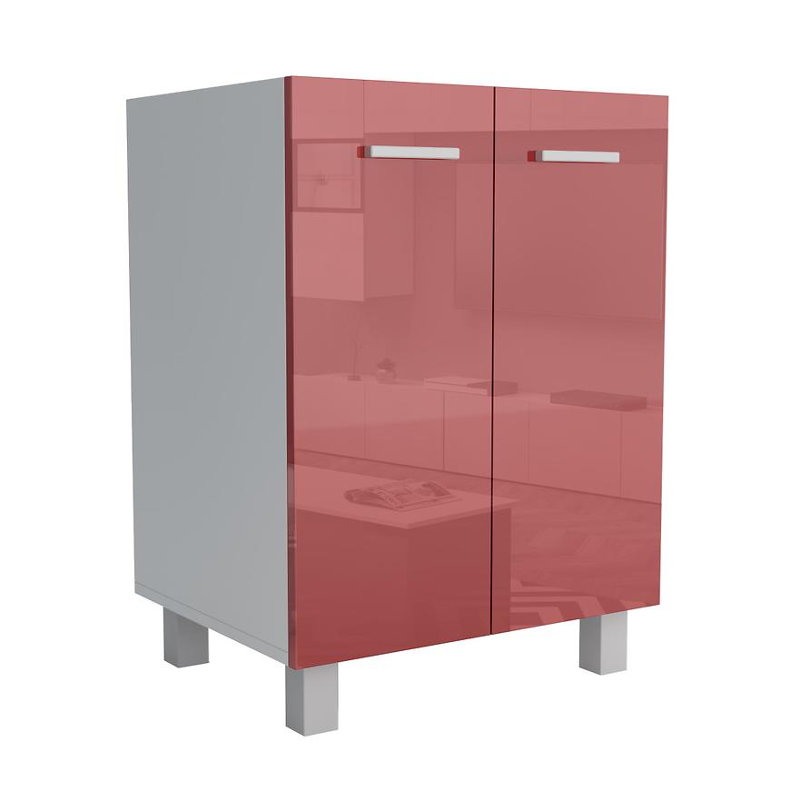 Kuchyňská Skříňka Lucjan 80zl lux červená Baumax