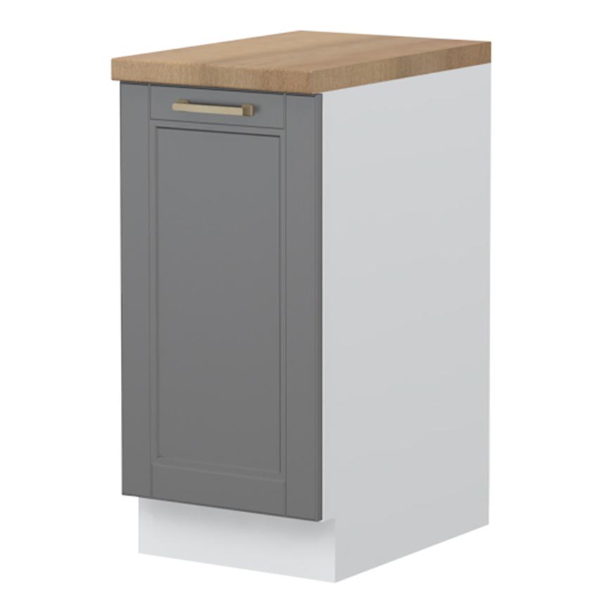 Kuchyňská Skříňka Tara R-40-1k/4 graphite mat Baumax