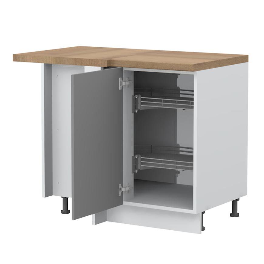 Kuchyňská Skříňka Tara R-Ug-1kza/4 graphite mat Baumax