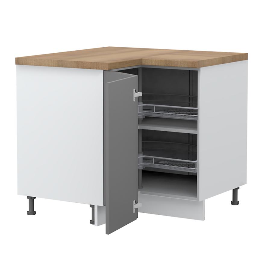 Kuchyňská Skříňka Tara R-Ug-2kza/4 graphite mat Baumax