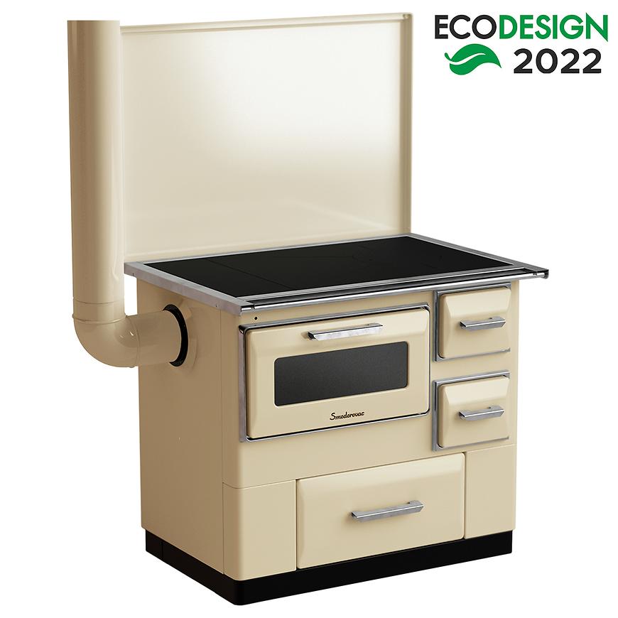 Kuchyňský sporák Luna 7 kW levá cappucino Baumax