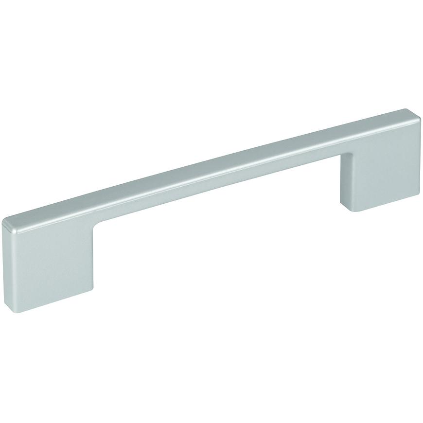 Nábytková úchytka 128 mm plast stříbrná Walteco