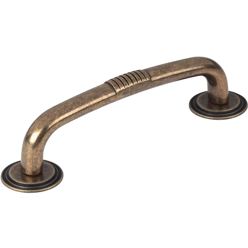 Nábytková úchytka Cascia 96 mm antik mosaz Walteco