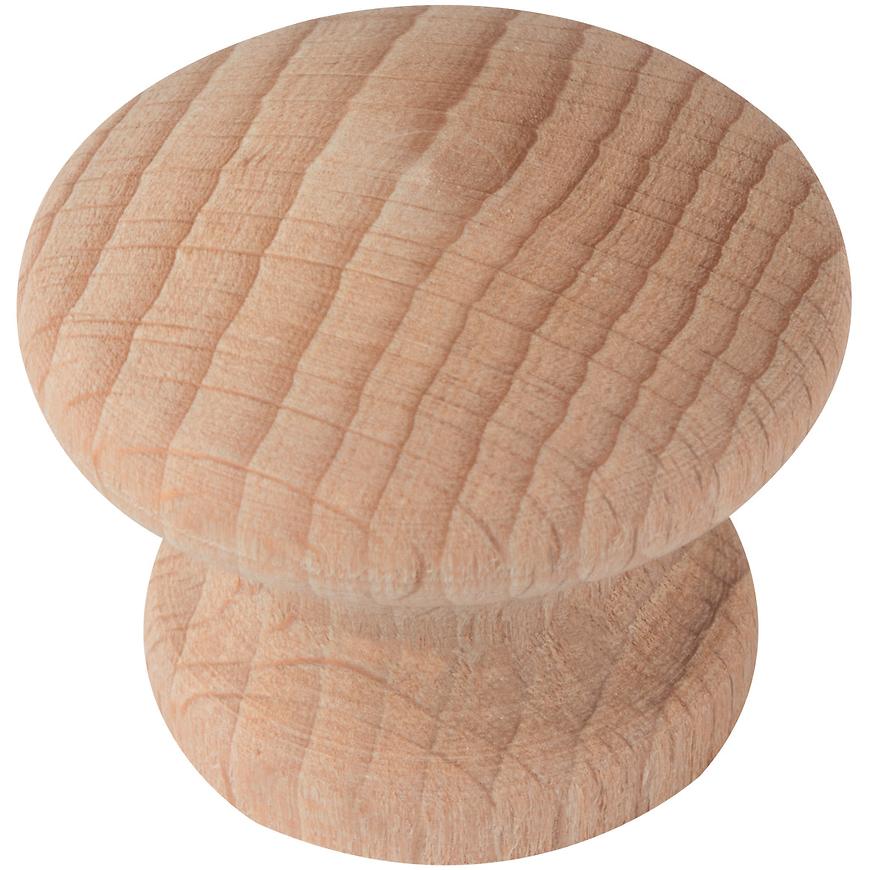 Nábytkový knopek Humberto o 35 mm buk přírodní Walteco